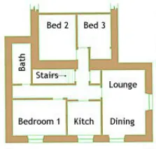 The Tarmachan Apartment on the first floor at Auchmore